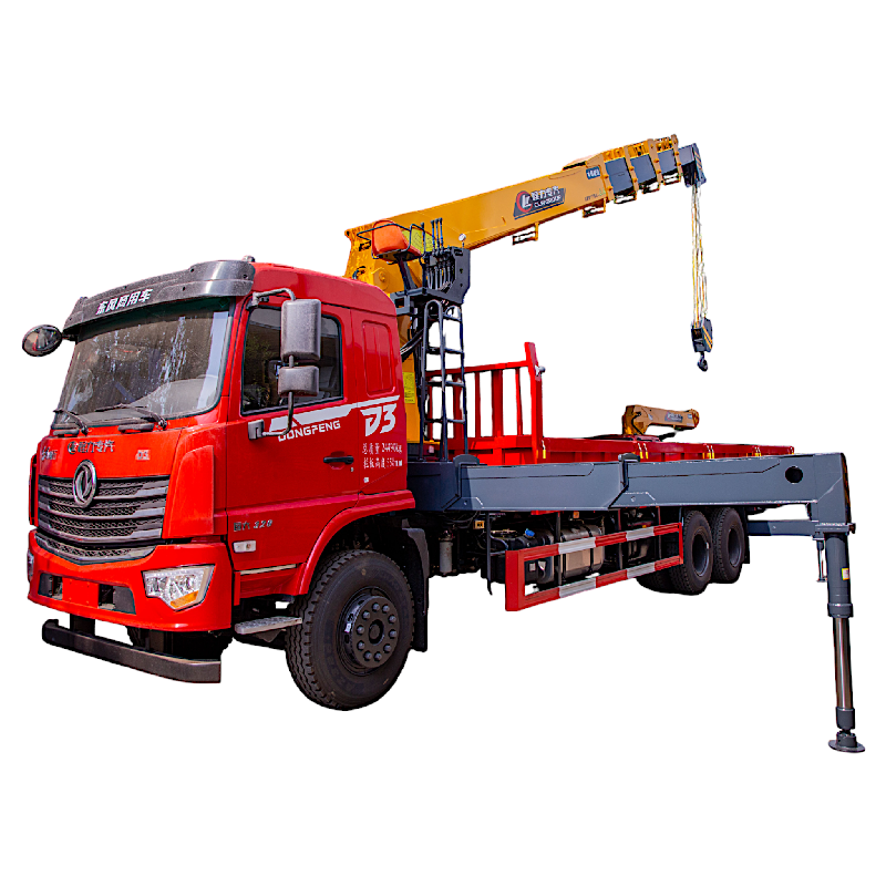 Camion Dongfeng 14 tonnes avec grue montée sur grue