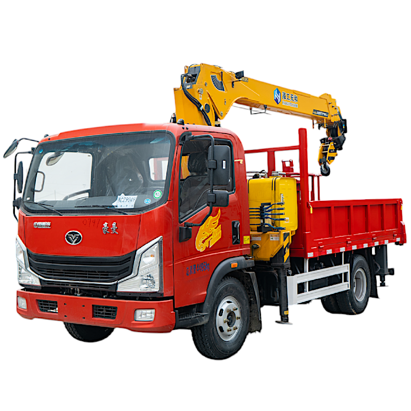 Grue montée sur camion Sinotruk 10 tonnes