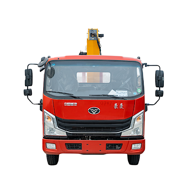 Grue montée sur camion Sinotruk 10 tonnes