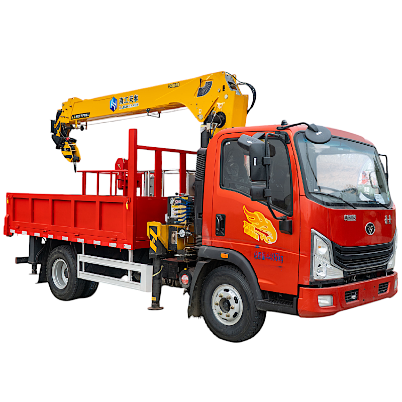 Grue montée sur camion Sinotruk 10 tonnes