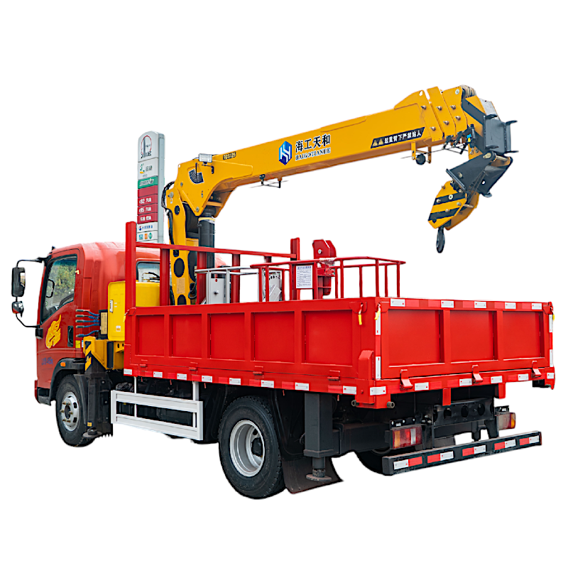 Grue montée sur camion Sinotruk 10 tonnes