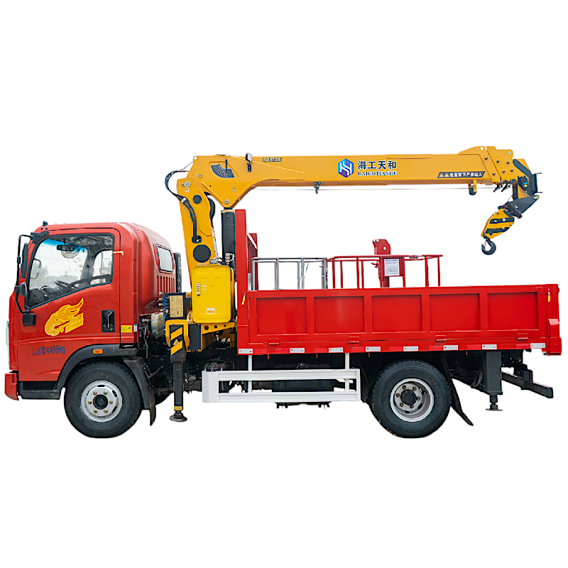 Grue montée sur camion Sinotruk 10 tonnes