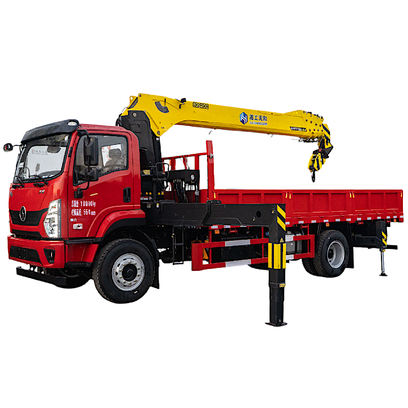 Camion Shacman 8 tonnes avec grue