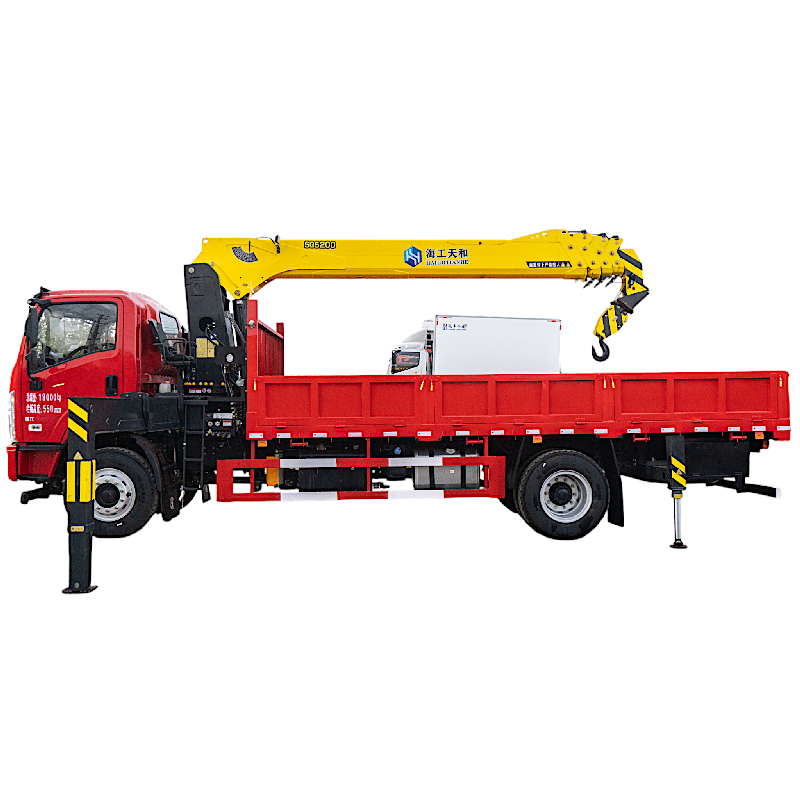 Camion Shacman 8 tonnes avec grue