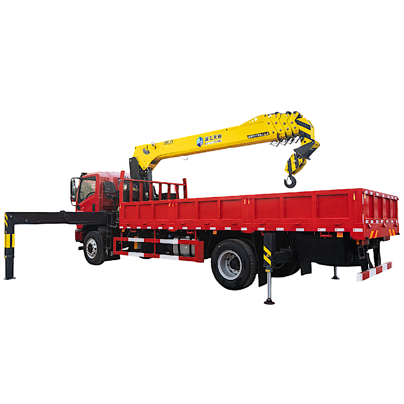 Camion Shacman 8 tonnes avec grue