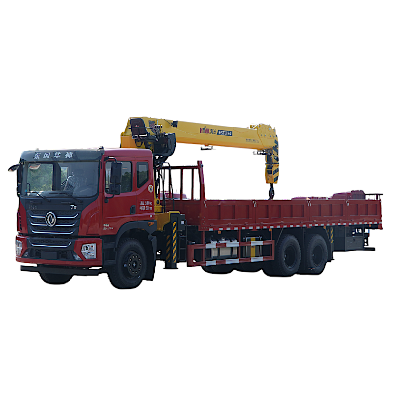 Grue montée sur camion Dongfeng de 12 tonnes