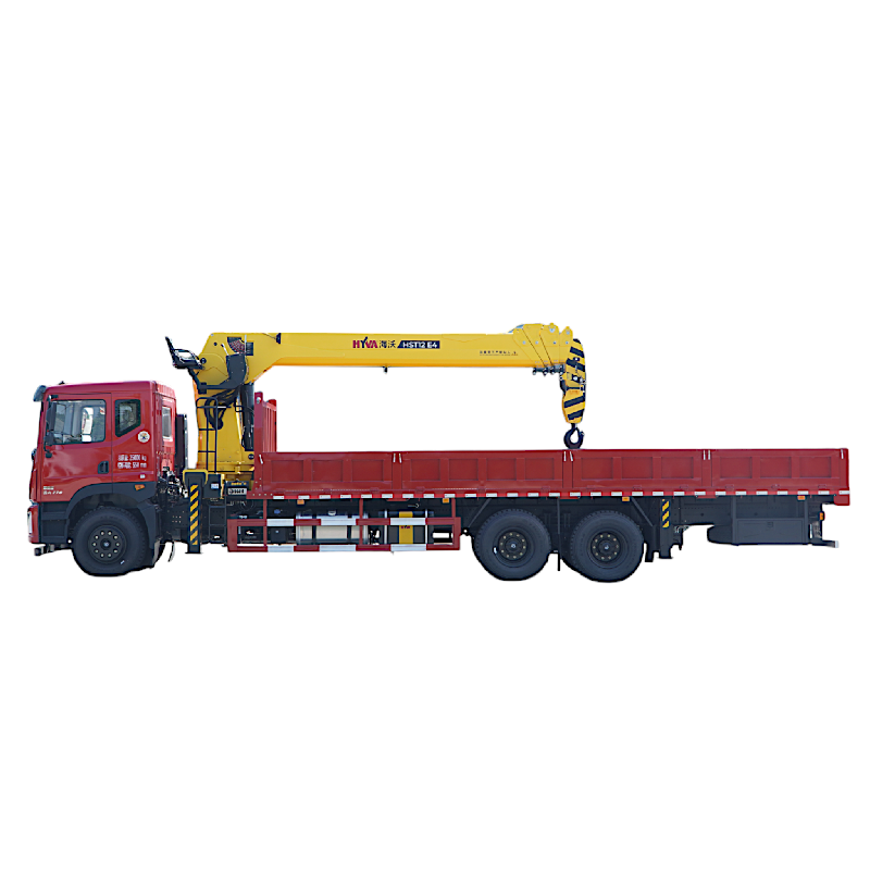 Grue montée sur camion Dongfeng de 12 tonnes