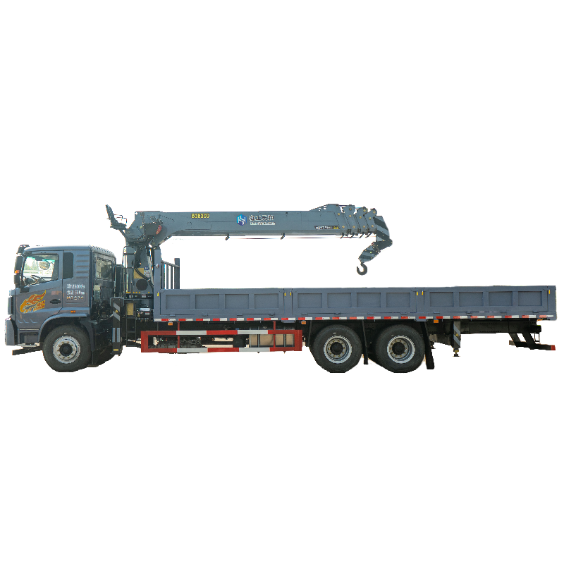 Grue à flèche télescopique Sinotruk Haoman 14 tonnes