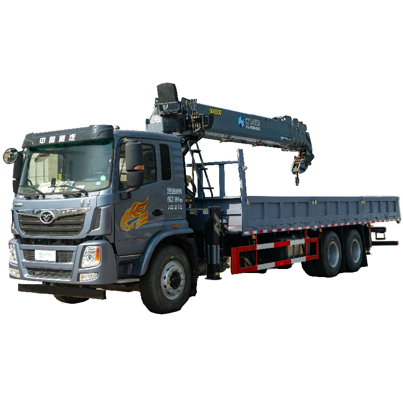 Grue à flèche télescopique Sinotruk Haoman 14 tonnes