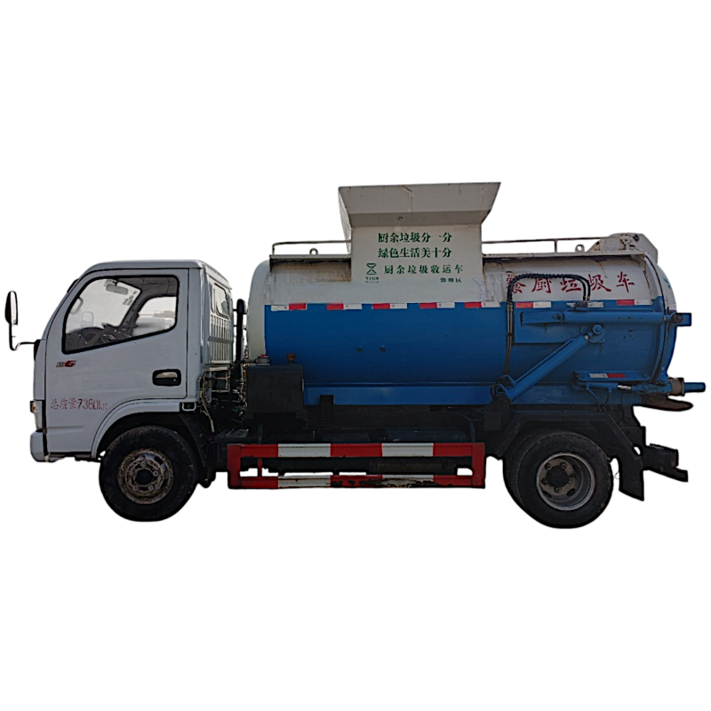 Camion de collecte des déchets alimentaires Dongfeng d'occasion de 10 mètres cubes