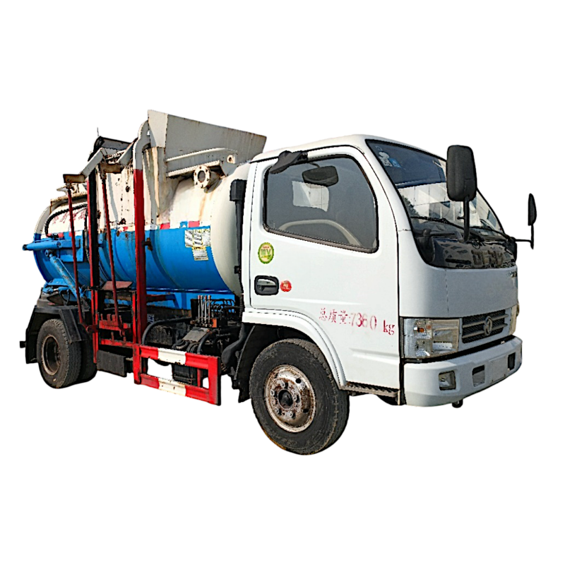 Camion de collecte des déchets alimentaires Dongfeng d'occasion de 10 mètres cubes