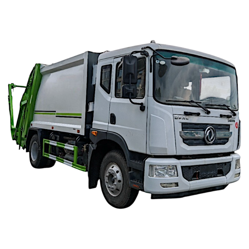 Camion poubelle à bras oscillant Dongfeng d'occasion de 6 mètres cubes