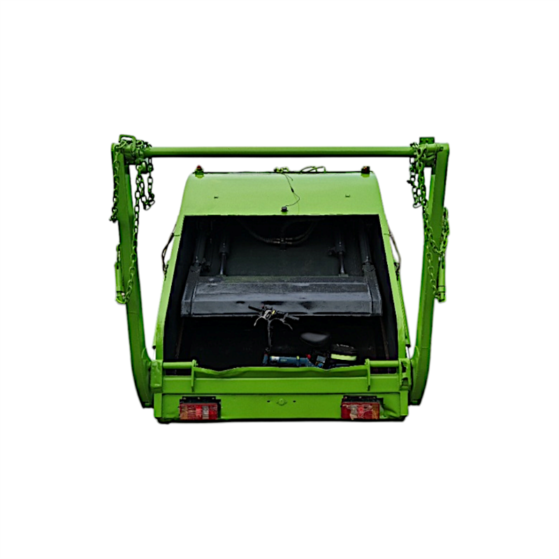 Camion poubelle à bras oscillant Dongfeng d'occasion de 6 mètres cubes