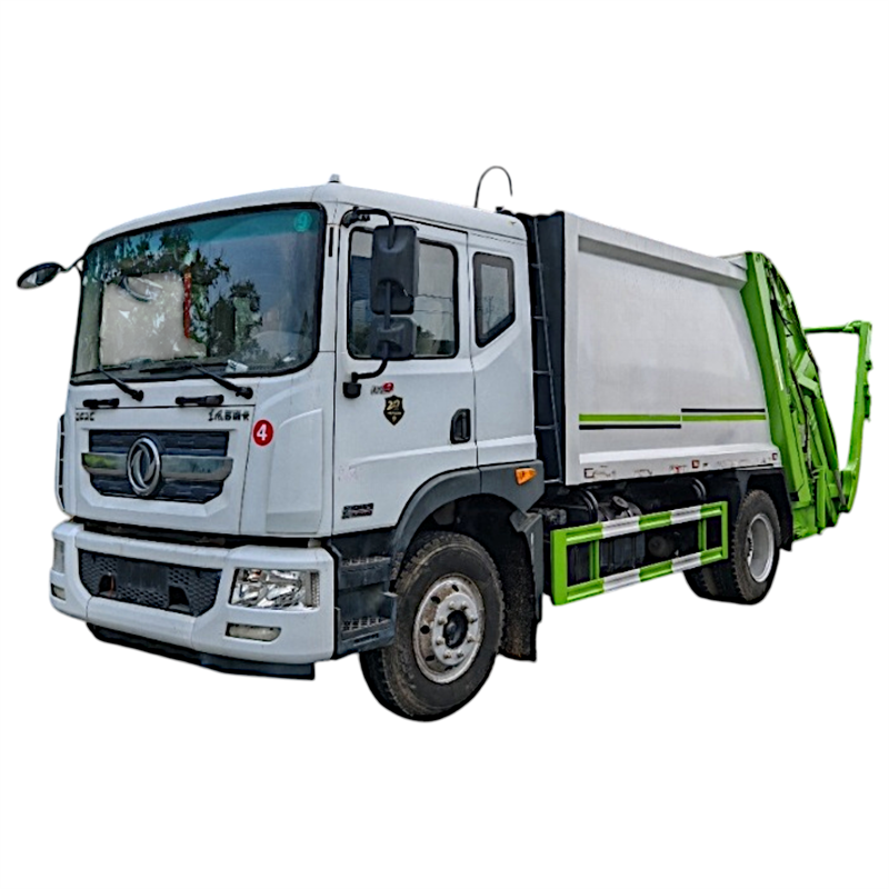 Camion poubelle à bras oscillant Dongfeng d'occasion de 6 mètres cubes