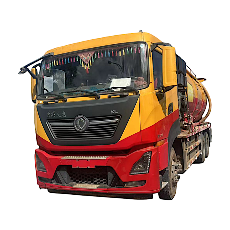 Camion de nettoyage et d'aspiration des eaux usées Dongfeng d'occasion de 20 mètres cubes