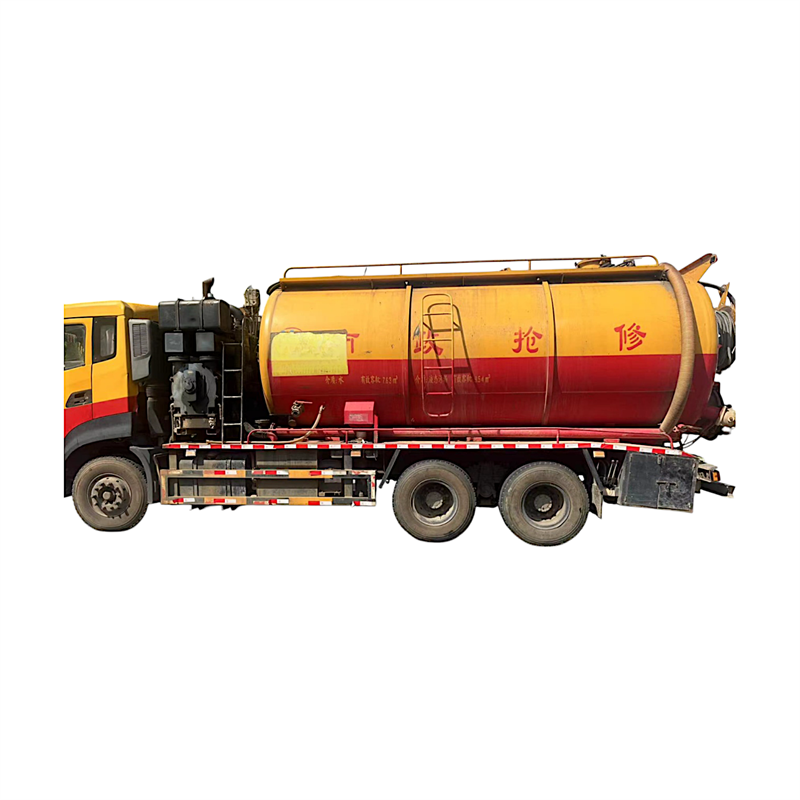 Camion de nettoyage et d'aspiration des eaux usées Dongfeng d'occasion de 20 mètres cubes