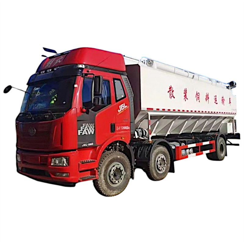 Camion d'alimentation en vrac FAW d'occasion de 42 mètres cubes