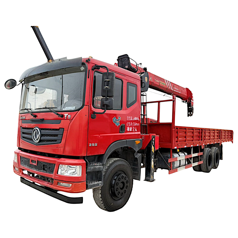 camion-grue Dongfeng 12 tonnes d'occasion