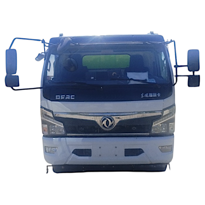 Camion balayeuse Dongfeng d'occasion de 6 mètres cubes