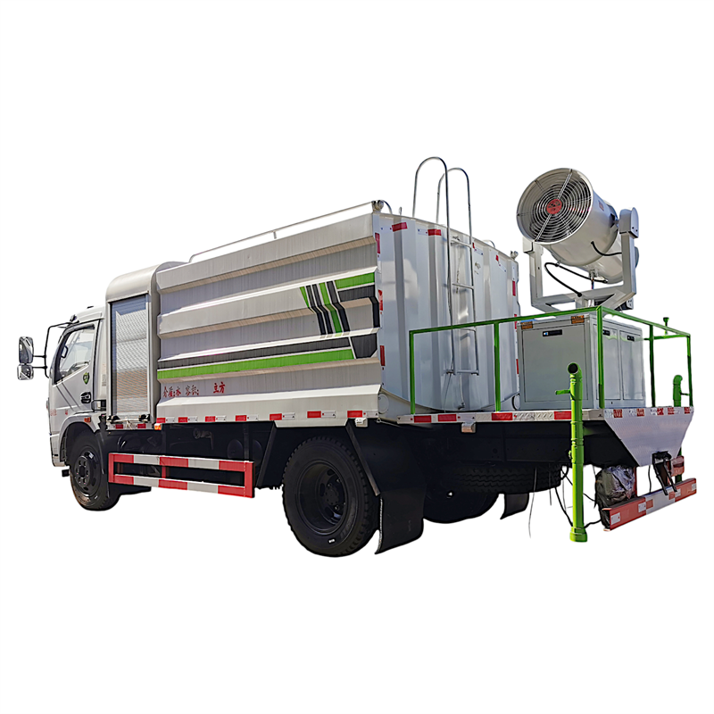 Nouveau camion-citerne à eau Dongfeng 5cbm avec canon à brouillard