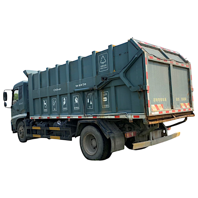 Camion poubelle Dongfeng 4×2 d'occasion de type Docking