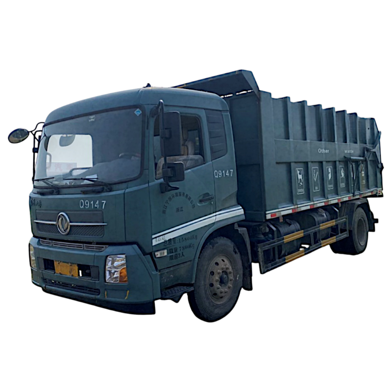 Camion poubelle Dongfeng 4×2 d'occasion de type Docking
