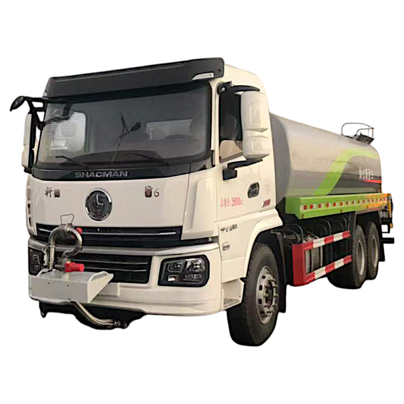 Camion citerne Shacman 10 roues 16cbm plate-forme arrière