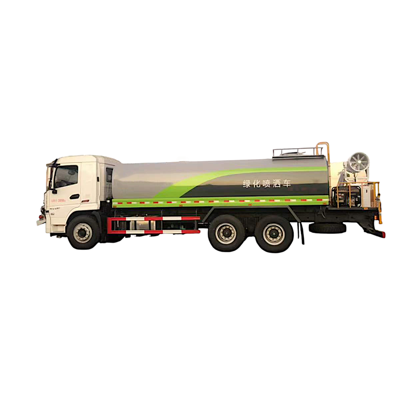 Camion citerne Shacman 10 roues 16cbm plate-forme arrière