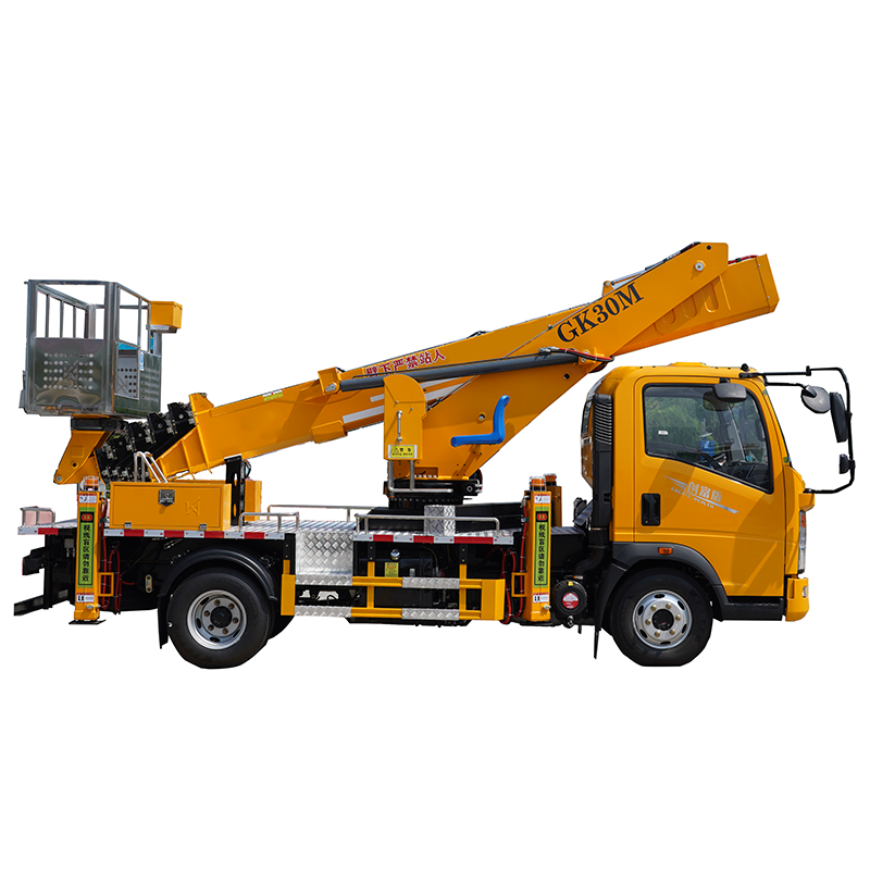 howo aerial operation truck