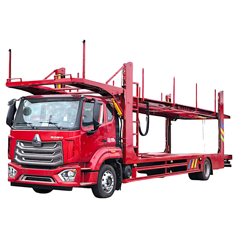 Transporteur de voitures SINOTRUK 4×2 pour huit véhicules