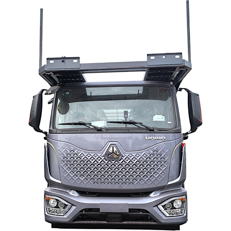 Transporteur de voitures Sinotruk HOWO pour six véhicules