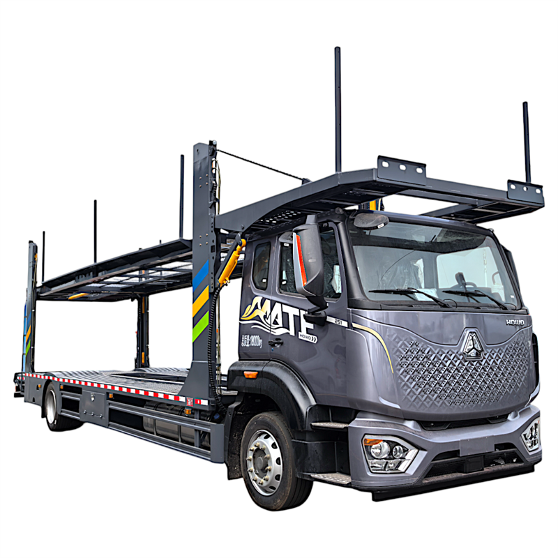 Transporteur de voitures Sinotruk HOWO pour six véhicules