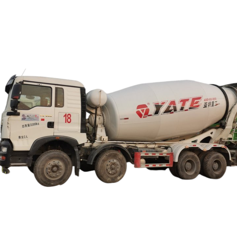 Used concrete mixer truck