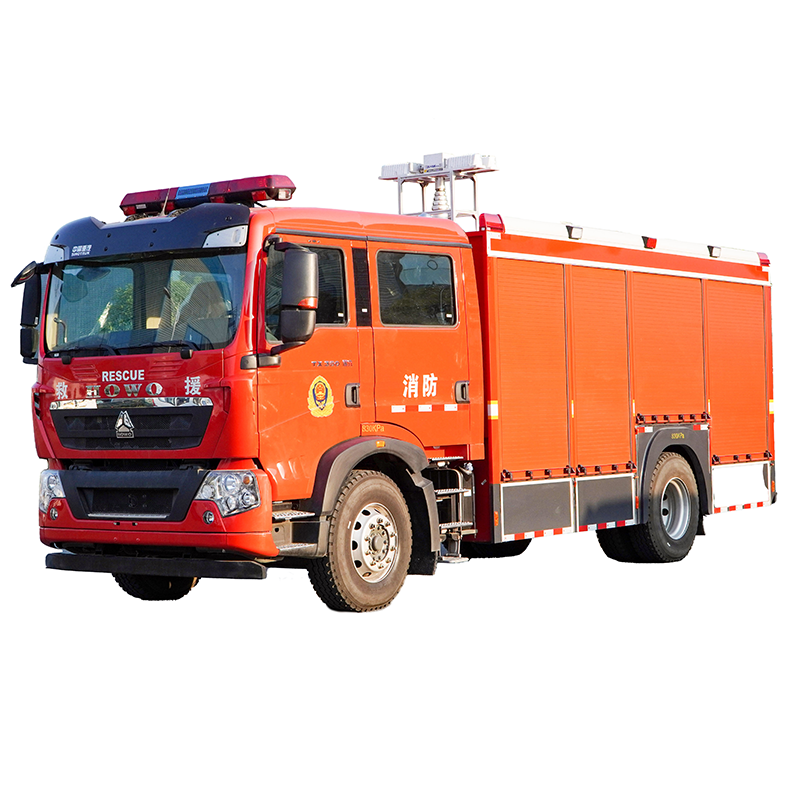CAMION DE POMPIERS DE SAUVETAGE SINOTRUK HOWO