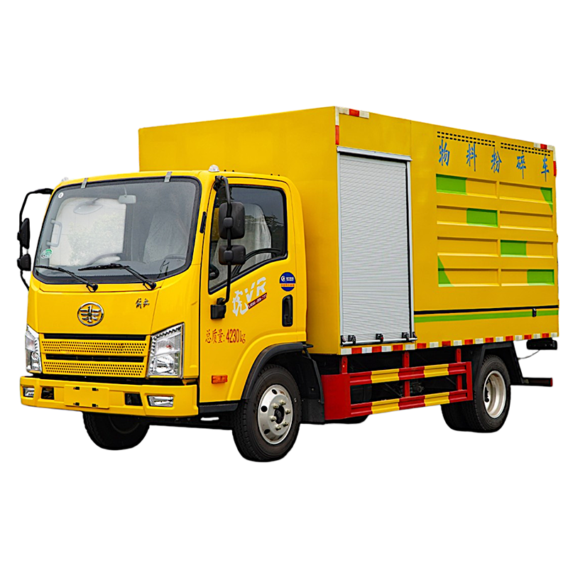 Camion concasseur de matériaux FAW 4X2