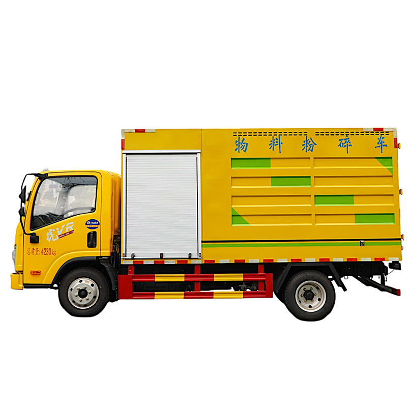 Camion concasseur de matériaux FAW 4X2