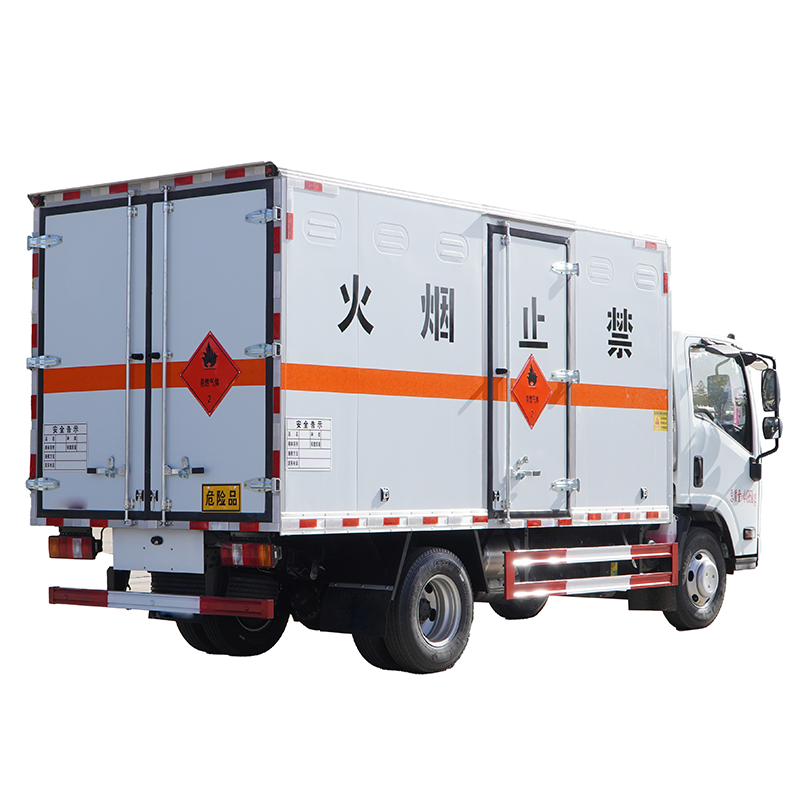 Fourgon de transport de gaz inflammable ISUZU 4X2