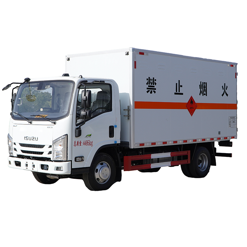 Fourgon de transport de gaz inflammable ISUZU 4X2