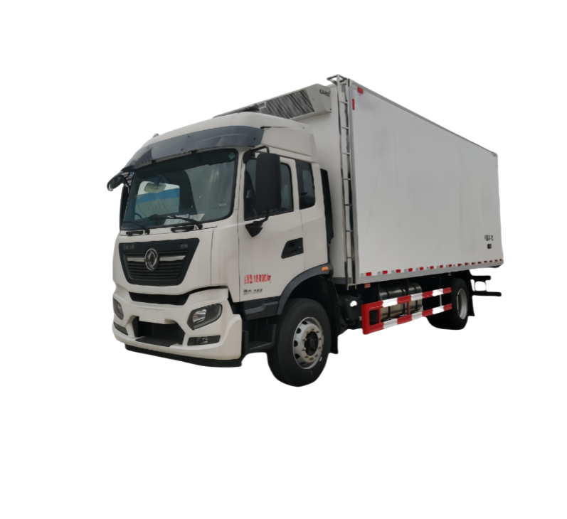 Fresh produce refrigerated truck