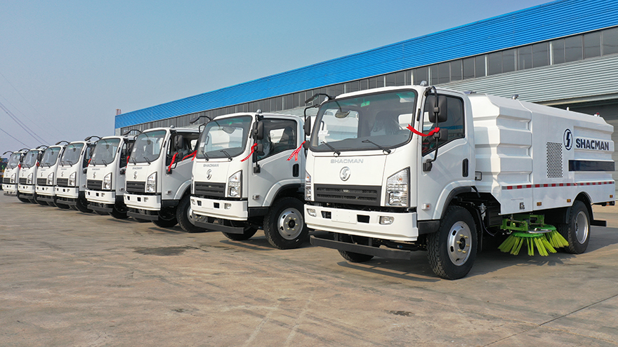 4x2 Road sweeper truck