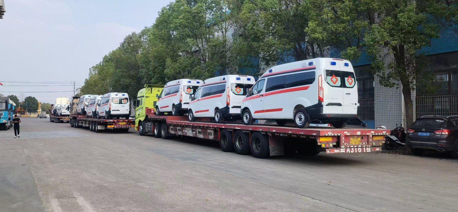 ambulances