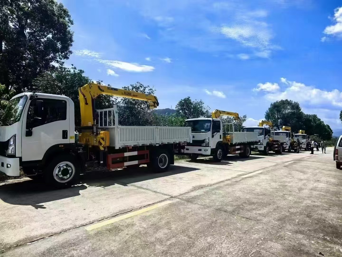 SINOTRUK crane truck