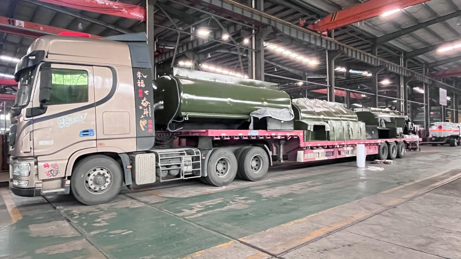 water tank truck