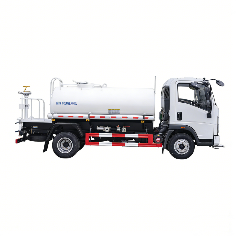 SINO TRUK HOWO 5000L 4x2 물탱크 청소 트럭
