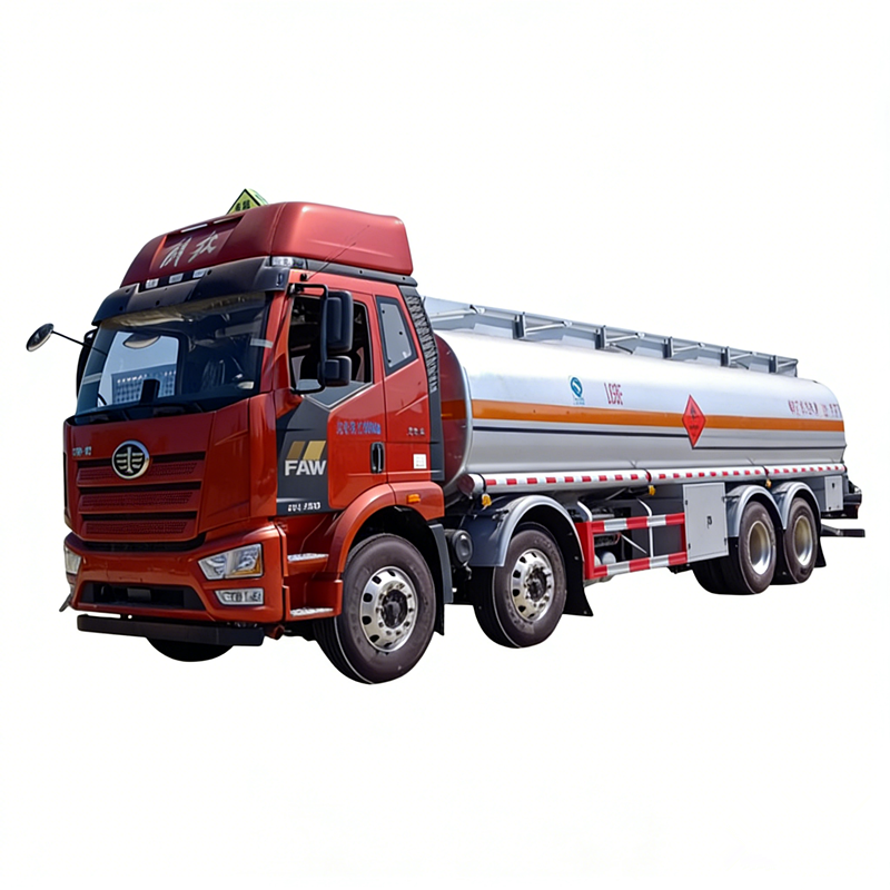 Camion-citerne diesel FAW 8x4, neuf en Afrique, équipé d'un distributeur de carburant manuel