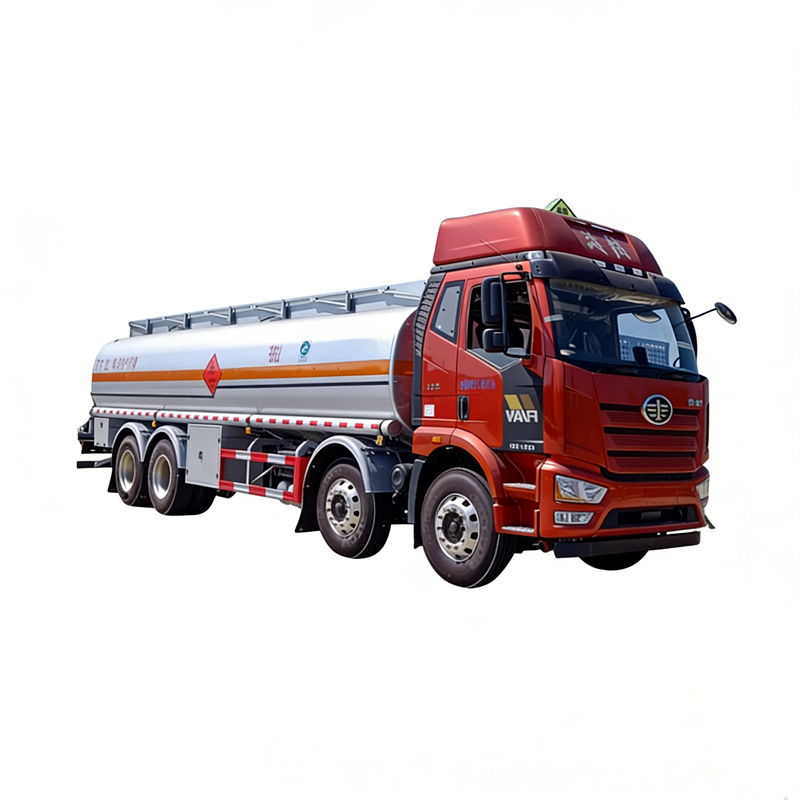 Camion-citerne diesel FAW 8x4, neuf en Afrique, équipé d'un distributeur de carburant manuel