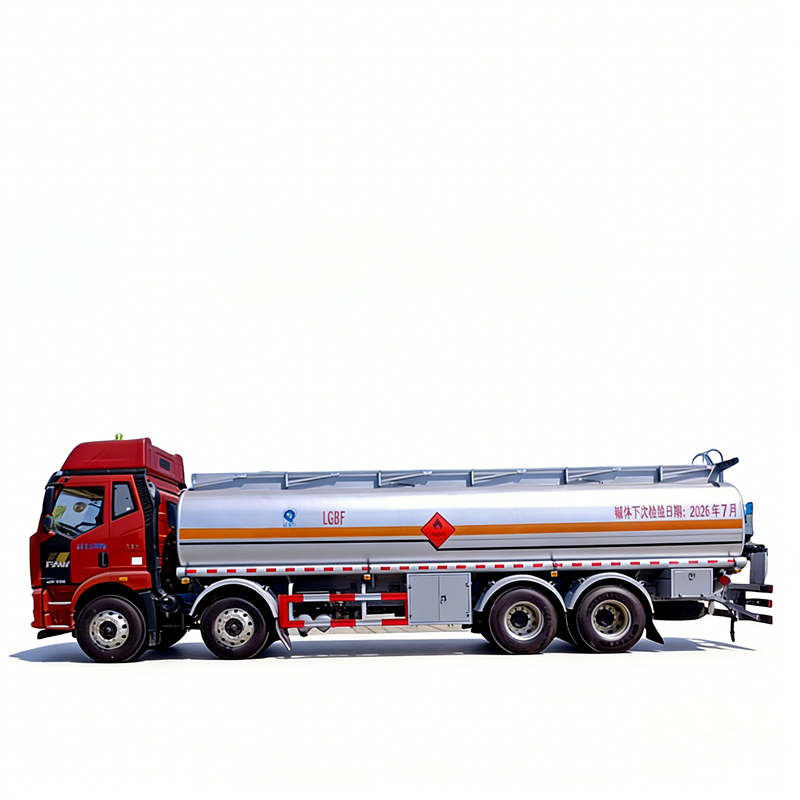 Camion-citerne diesel FAW 8x4, neuf en Afrique, équipé d'un distributeur de carburant manuel