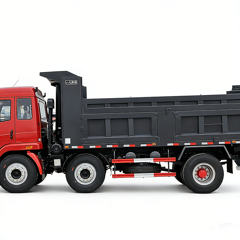 کامیون کمپرسی ساختمانی ۶ متری FAW Jiefang با قدرت ۲۴۰ اسب بخار و ابعاد ۶x۲