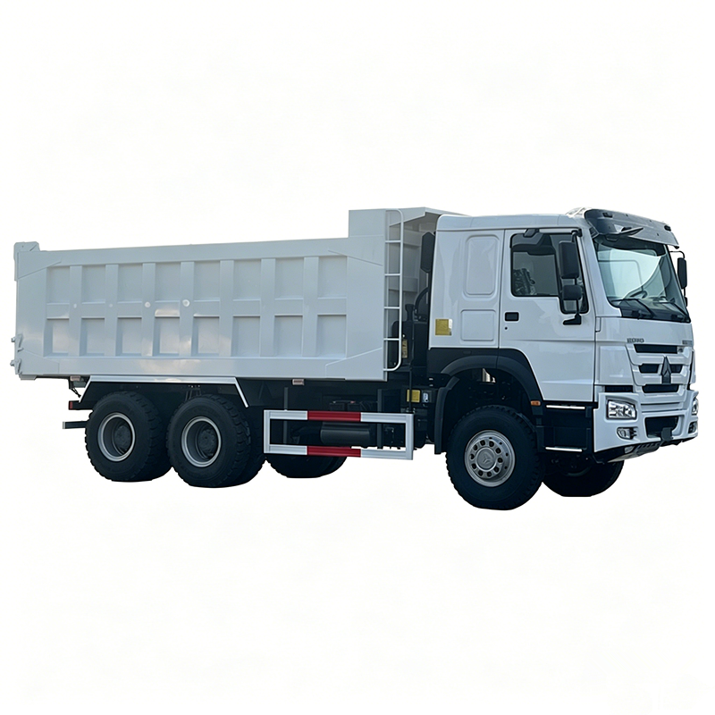 Xe tải ben Sinotruk Howo 6x4 371 mã lực, kiểu Châu Âu, 2 hoặc 3 thùng, dùng cho ngành khai thác mỏ và xây dựng.