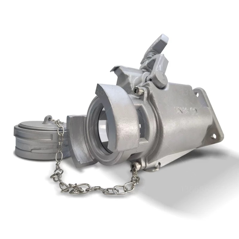 프랑스식 유조 트럭용 오일 하역 밸브 - 투명창 없는 버전